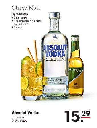 Absolut vodka