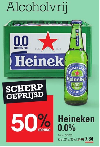 Sligro Heineken 0.0% aanbieding