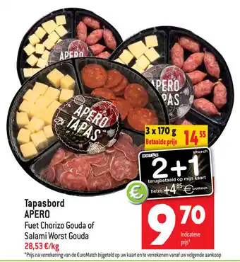 Tapasbord apero 3 x 170g