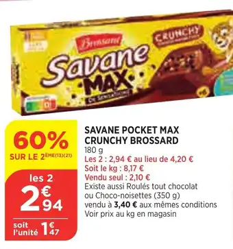 Savane Pocket Max Crunchy Brossard