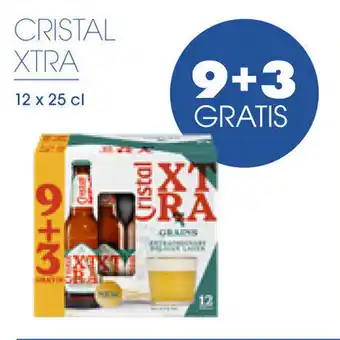 Prik en Tik Cristal xtra 12 x 25cl aanbieding