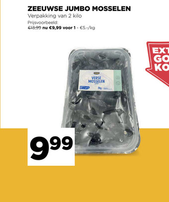 Zeeuwse jumbo mosselen