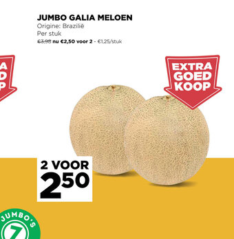 Jumbo Jumbo galia meloen aanbieding