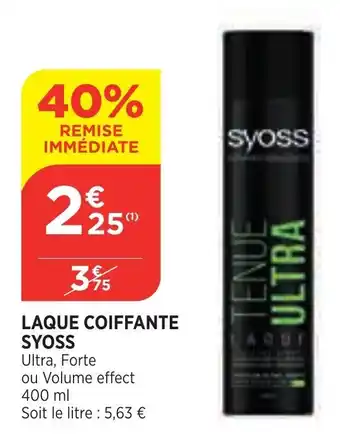 Laque Coiffante Syoss