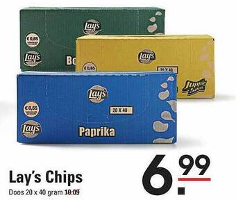 Sligro Lay's Chips aanbieding
