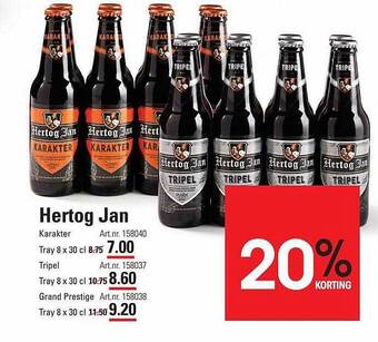 Sligro Hertog Jan aanbieding