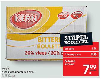 Kern Vleesbitterballen 20%