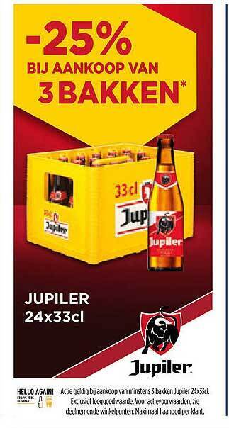Prik en Tik Jupiler aanbieding