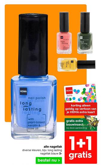 HEMA Nagellak aanbieding