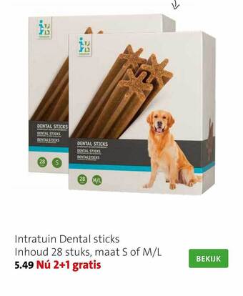Intratuin Intratuin Dental Sticks aanbieding