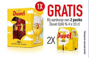 Prik en Tik Duvel aanbieding