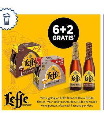 Prik en Tik Leffe Blond Of Bruin aanbieding