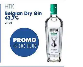 Htk Belgian Dry Gin 43,7%