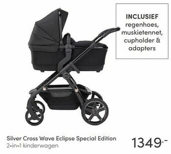 Baby & Tiener Silver cross wave eclipse special edition 2-in-1 kinderwagen aanbieding