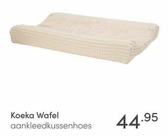 Baby & Tiener Koeka wafel aankleedkussenhoes aanbieding