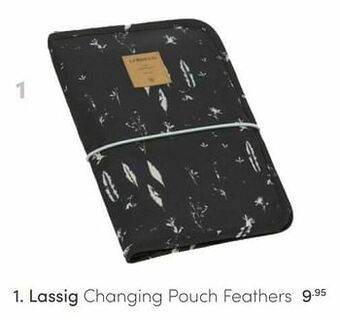 Baby & Tiener Lassig changing pouch feathers aanbieding