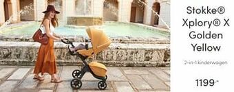 Baby & Tiener Stokke xplory x golden yellow 2-in-1 kinderwagen aanbieding