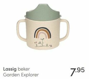 Baby & Tiener Lassig beker garden explorer aanbieding