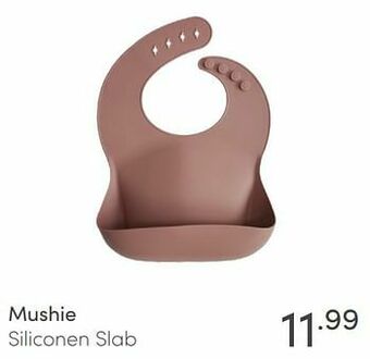 Baby & Tiener Mushie siliconen slab aanbieding