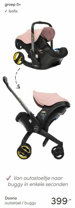 Baby & Tiener Doona autostoel - buggy aanbieding