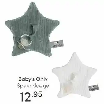 Baby & Tiener Baby`s only speendoekje aanbieding
