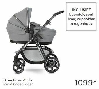Baby & Tiener Silver cross pacific 2-in-1 kinderwagen aanbieding