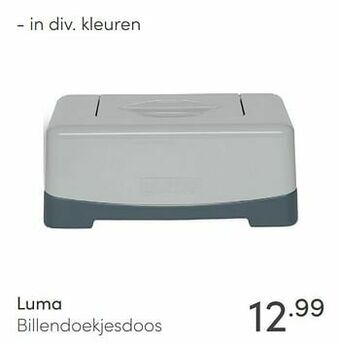 Baby & Tiener Luma billendoekjesdoos aanbieding