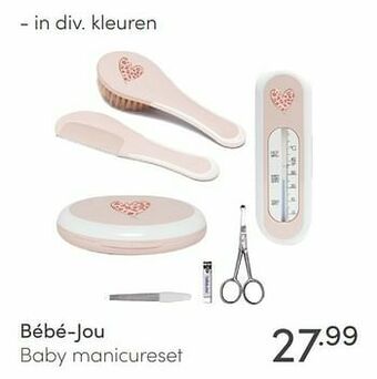 Baby & Tiener Bébé-jou baby manicureset aanbieding