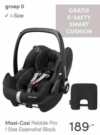Baby & Tiener Maxi-cosi pebble pro i size essenstial black aanbieding