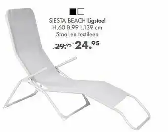 Casa Siesta beach ligstoel aanbieding