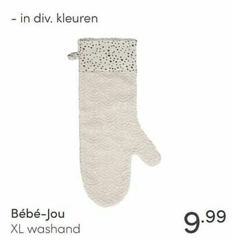Baby & Tiener Bébé-jou xl washand aanbieding