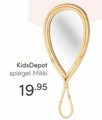 Baby & Tiener Kidsdepot spiegel mikki aanbieding