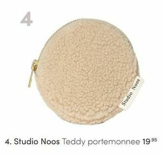 Baby & Tiener Studio noos teddy portemonnee aanbieding