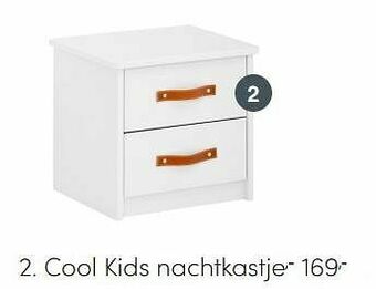 Baby & Tiener Cool kids nachtkastje aanbieding