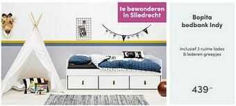 Baby & Tiener Bopita bedbank indy aanbieding