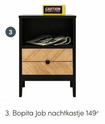 Baby & Tiener Bopita job nachtkastje aanbieding