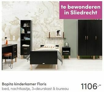 Baby & Tiener Bopita kinderkamer floris aanbieding