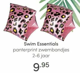Baby & Tiener Swim essentials panterprint zwembandjes aanbieding