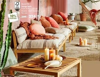 Casa Paulette lounge bank aanbieding