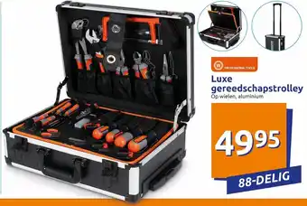Action Luxe gereedschapstrolley aanbieding