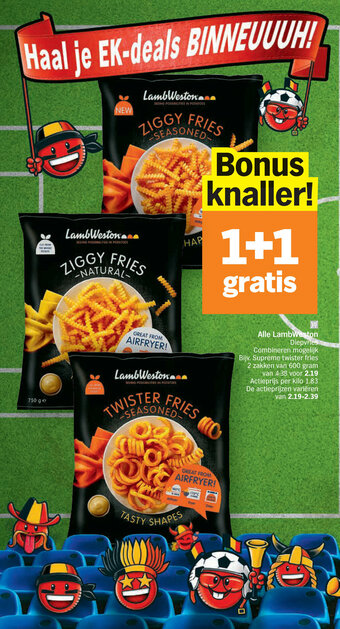 Albert Heijn Alle LambWeston aanbieding