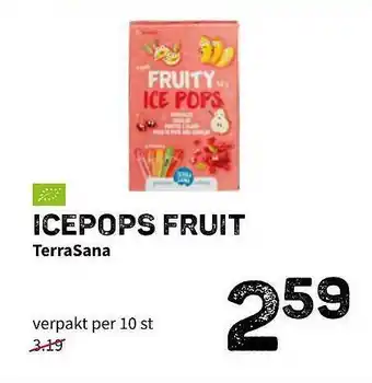 Ekoplaza Icepops Fruit Terrasana aanbieding