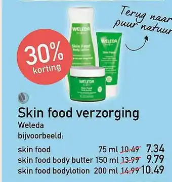 Skin Food Verzorging Weleda