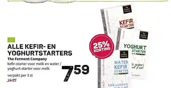 Alle Kefir- En Yoghurtstarters The Ferment Company