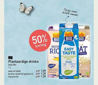Ekoplaza Plantaardige Drinks Isola Bio aanbieding