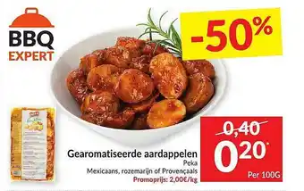 Intermarché Gearomatiseerde Aardappelen Peka aanbieding