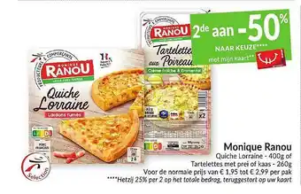 Monique Ranou Quiche Lorraine Of Tartelettes Met Prei Of Kaas