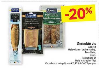 Intermarché Gerookte Vis aanbieding