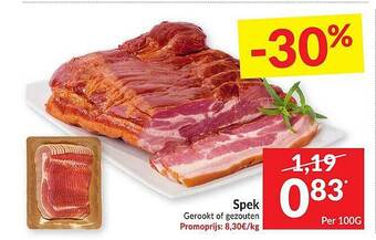 Intermarché Spek aanbieding