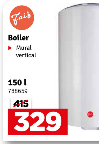 Fais Boiler 150l